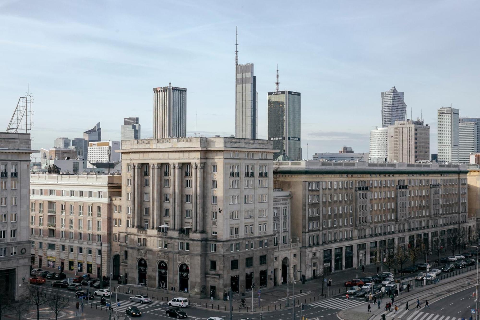 Plac Konstytucji 6 Orange - Apartament Dla 4 Osob - Bezplatny Parking - Free Parking - Piekny Widok Na Panorame Warszawy Varsovia Exterior foto