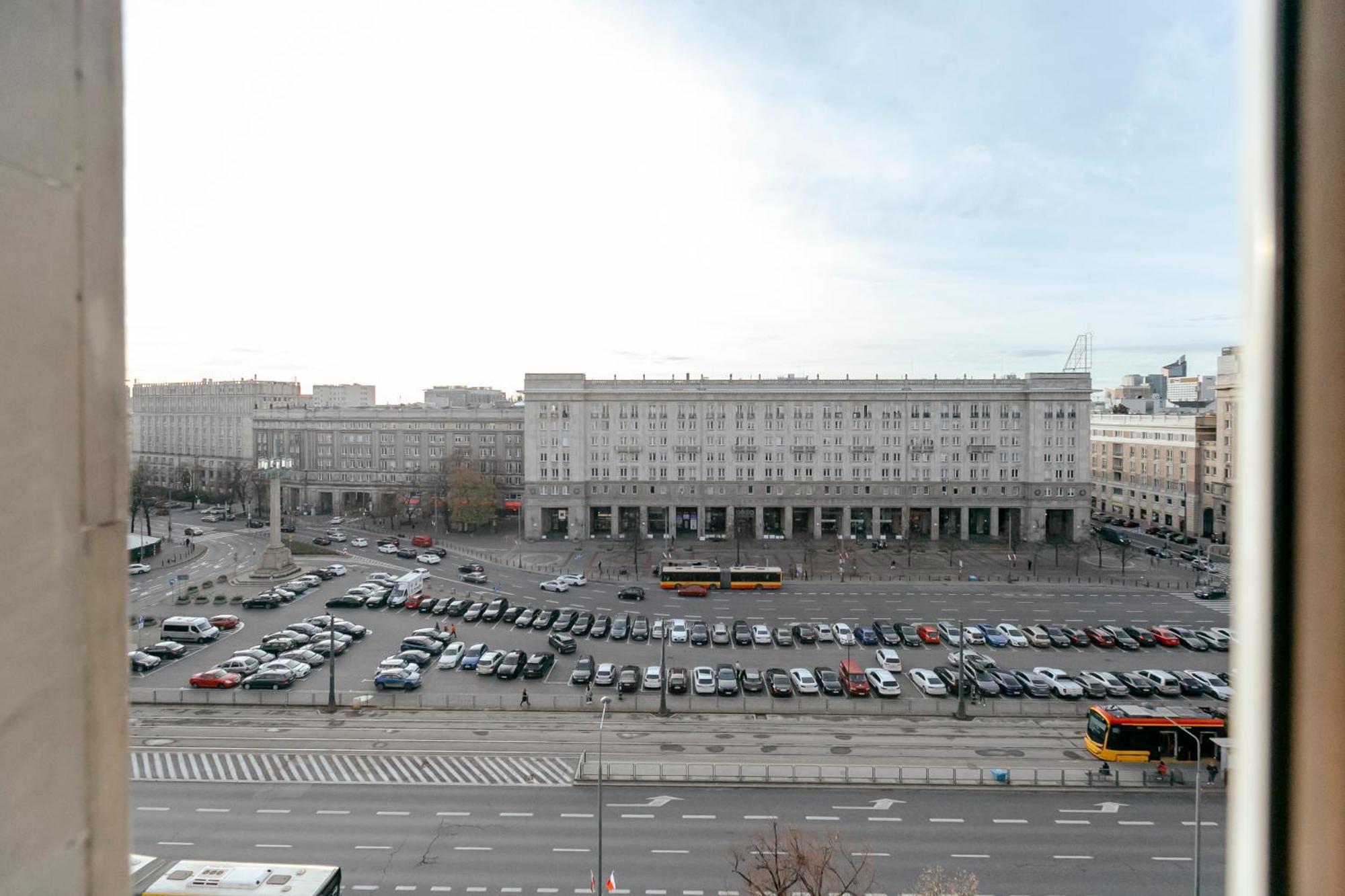 Plac Konstytucji 6 Orange - Apartament Dla 4 Osob - Bezplatny Parking - Free Parking - Piekny Widok Na Panorame Warszawy Varsovia Exterior foto